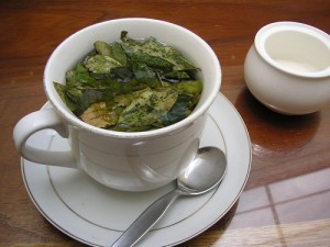 coca tea machu picchu